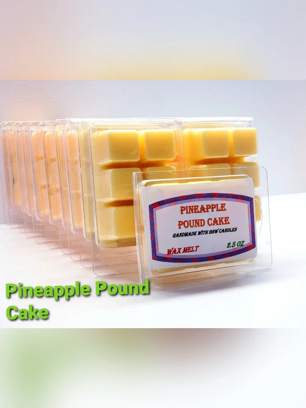 PINEAPPLE POUND CAKE -Bath & Body Works Candle Wax Melts- $8 per pack